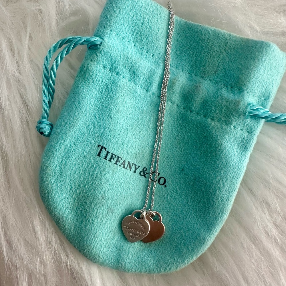 Tiffany Double Heart Necklace